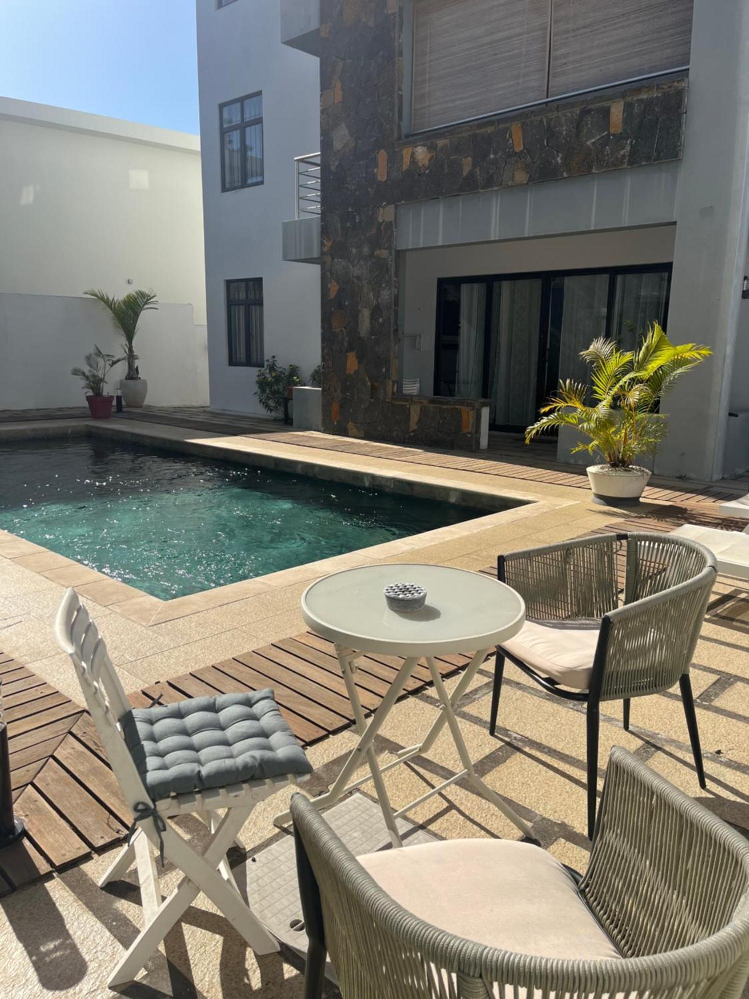 Charmant T4 Avec Vue Piscine Grand Baie Esterno foto